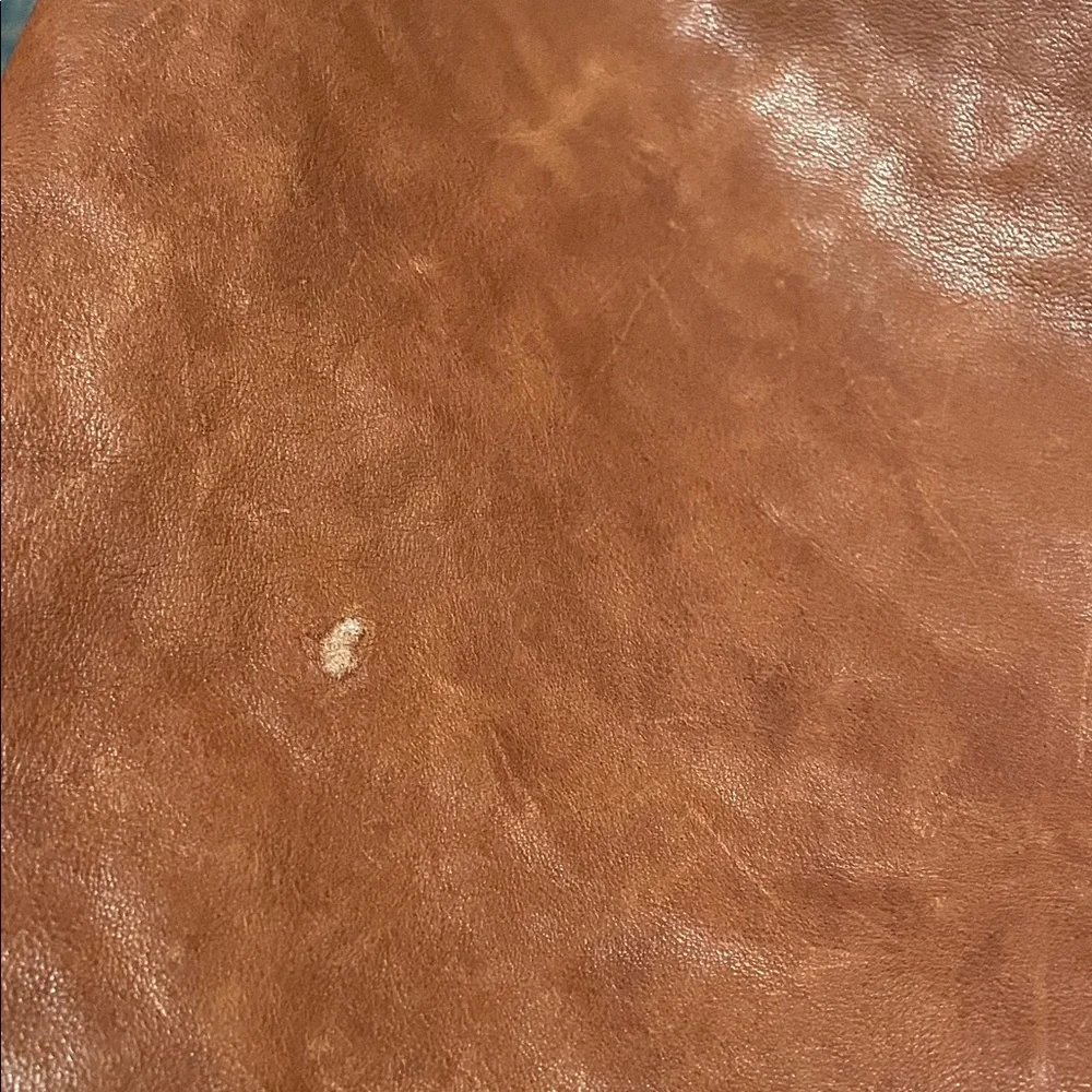 FRYE AND CO. Brown Leather Hobo with Studded Accent Strap - Picture 6 of 7